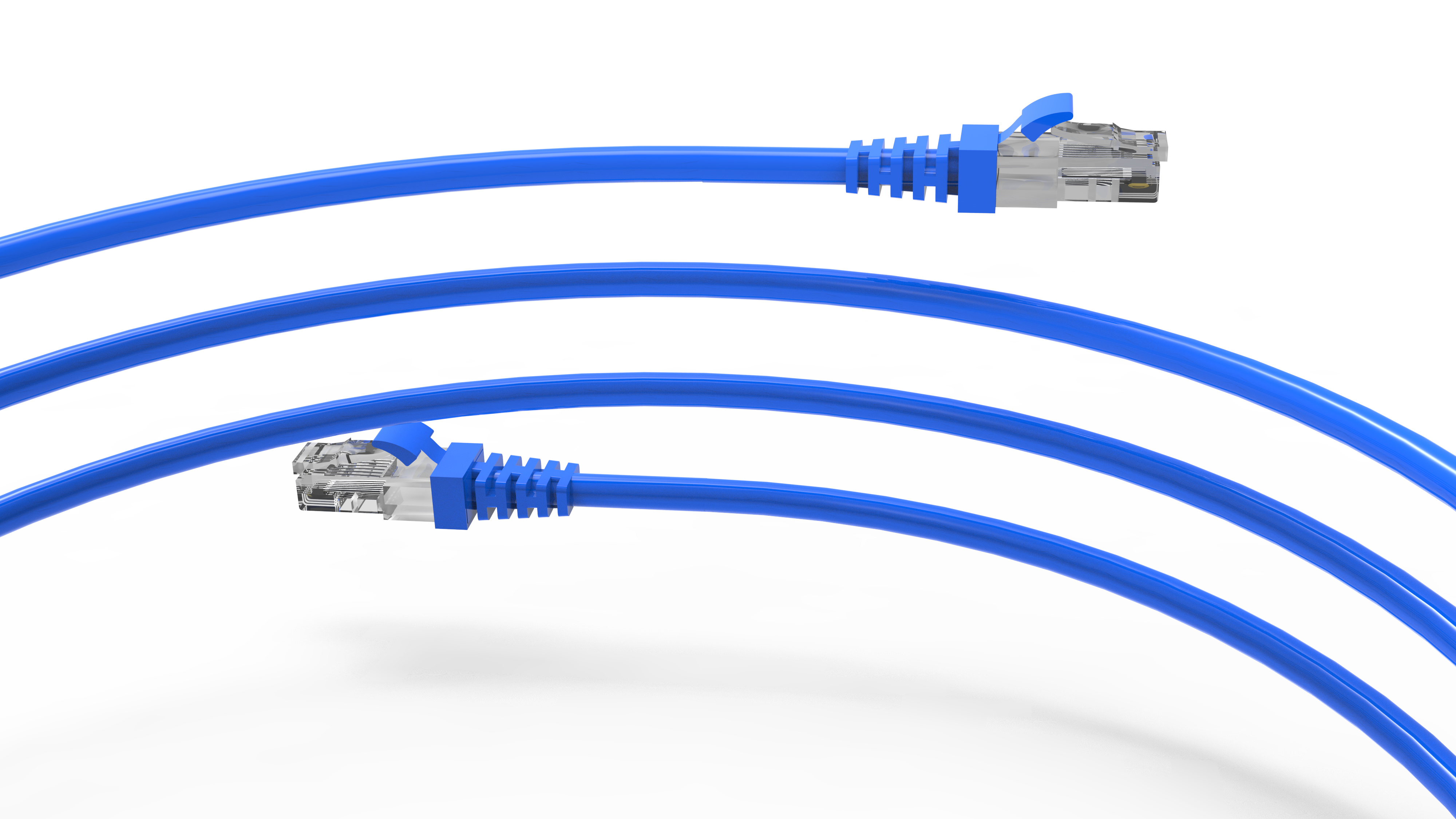 INCA ICAT6-02TM Cat6 UTP Patchkabel RJ45 2 m Blau