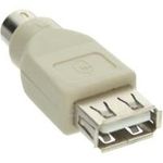 Mausadapter USB an PS/2 bu/st (33103)