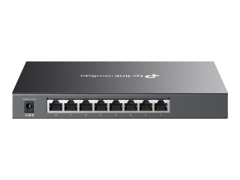 TP-Link Omada SG2008P 8-Port Gigabit PoE+ Smart Switch Schwarz
