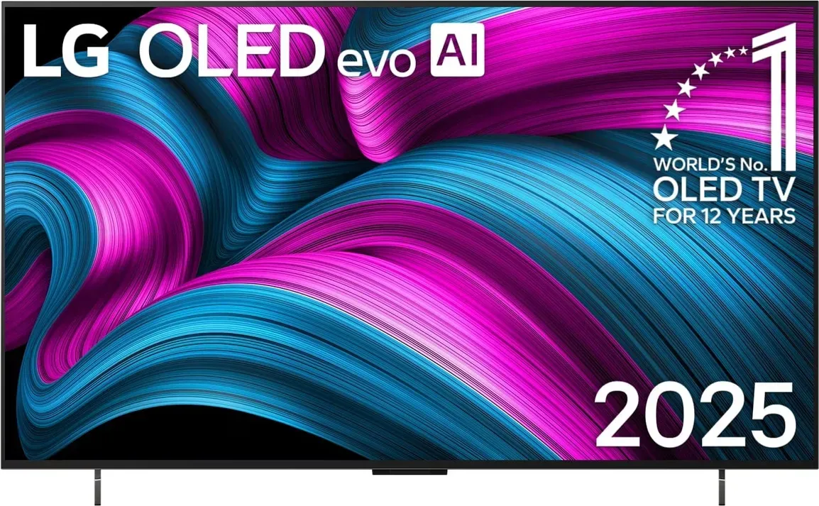 LG OLED42C5ELB.AEUD evo TV, OLED-Fernseher 106 cm (42 Zoll), schwarz/grau, UltraHD/4K, Tripple Tuner, HDR, 120Hz Panel (OLED42C5ELB.AEUD)