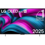 LG OLED42C5ELB.AEUD evo TV, OLED-Fernseher 106 cm (42 Zoll), schwarz/grau, UltraHD/4K, Tripple Tuner, HDR, 120Hz Panel (OLED42C5ELB.AEUD)
