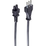 shiverpeaks BSIT60001 Stromkabel Schwarz 1,8 m C5-Koppler (BSIT60001)