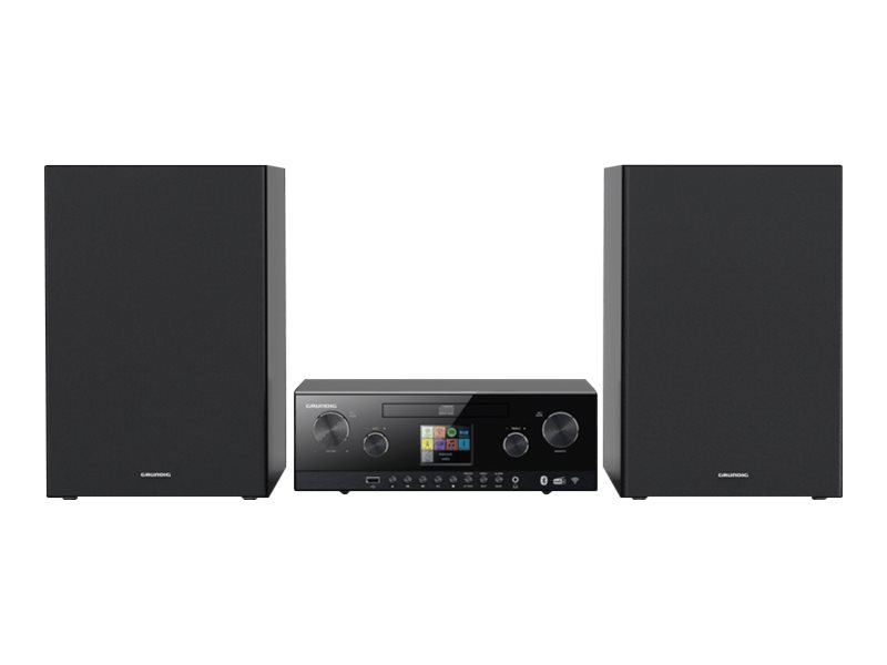 Grundig CMS 5000 BT DAB+ WEB Microsystem 2 x 50 Watt Schwarz