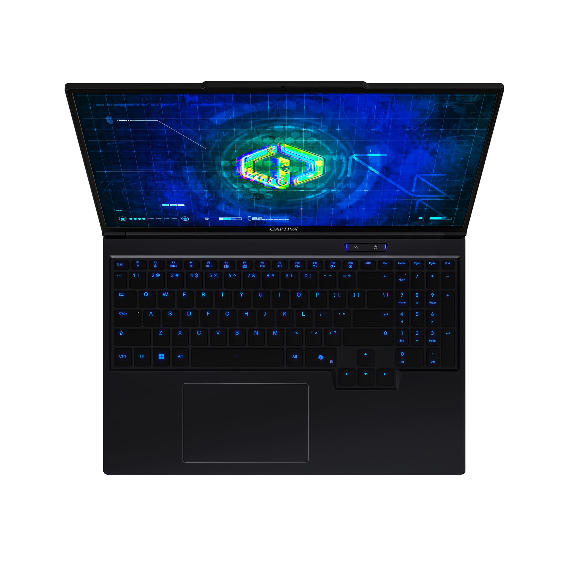 Captiva Highend Gaming I99-480GE 99480 16" Intel Core i9-14900HX 1 TB SSD Schwarz