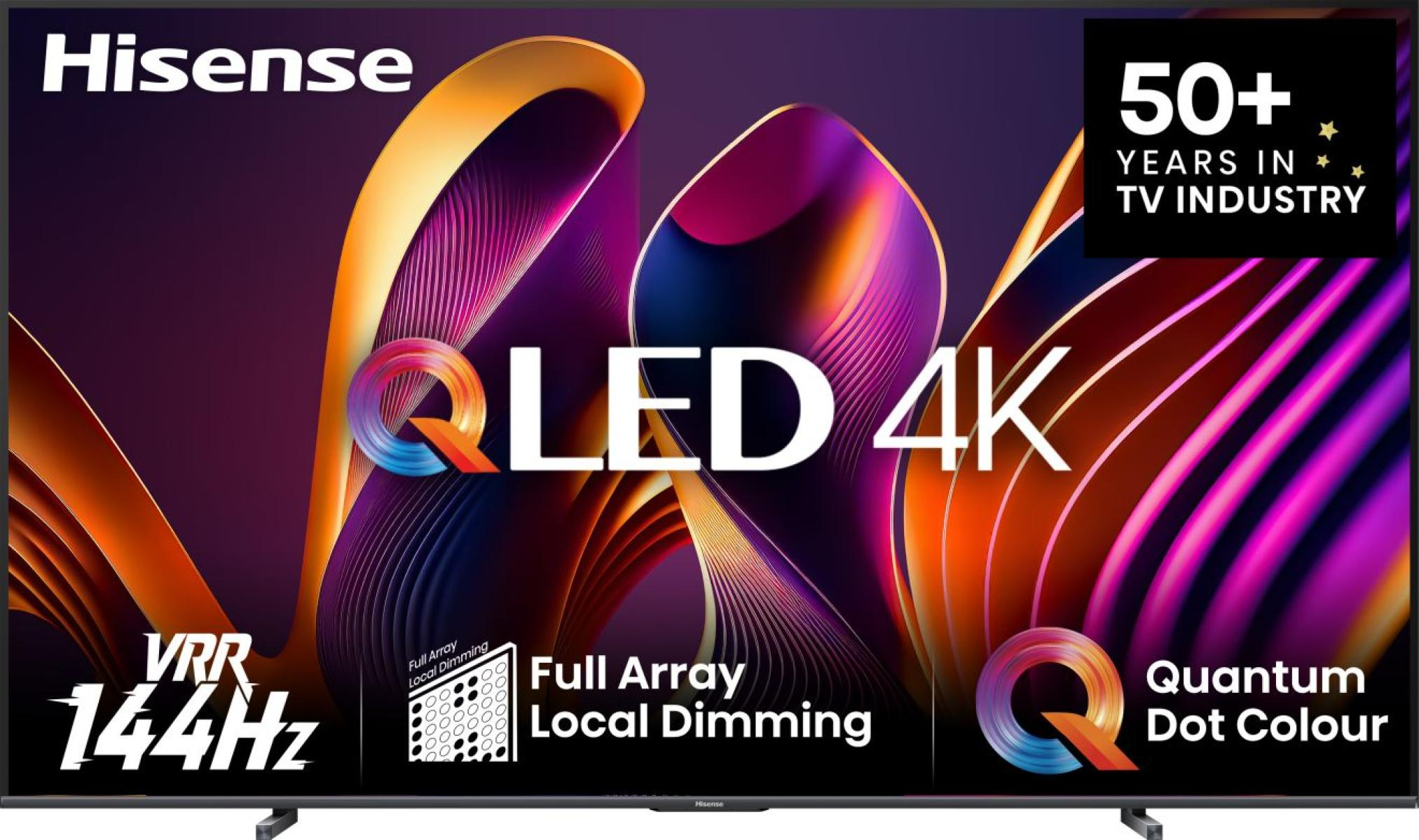 Hisense E77NQ PRO Series 100E77NQ PRO 100" 4K UHD QLED Smart-TV Schwarz