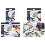 EBERHARD FABER Doppelfasermaler Artist Color Dual Brush Pen 18er Kartonetui, 2 Spitzen: Finelinerspitze & Pinselspitze, - 1 Stück (558218)