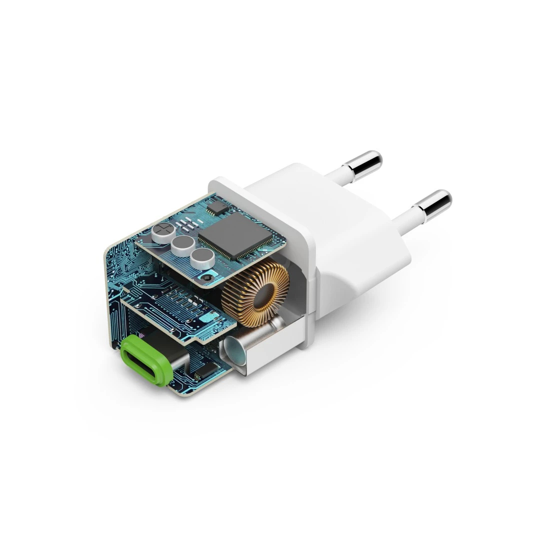 Hama Super-Mini-Charger USB-C PD 25 W Weiß