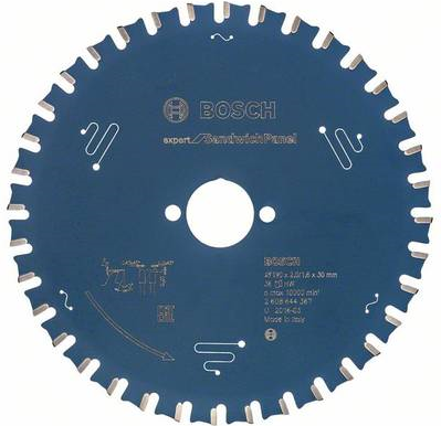 Bosch Accessories Expert for Sandwich Panel 2608644367 Kreissägeblatt 190 x 30 x 1.6 mm Zähneanzahl: 36 1 St. (2608644367)
