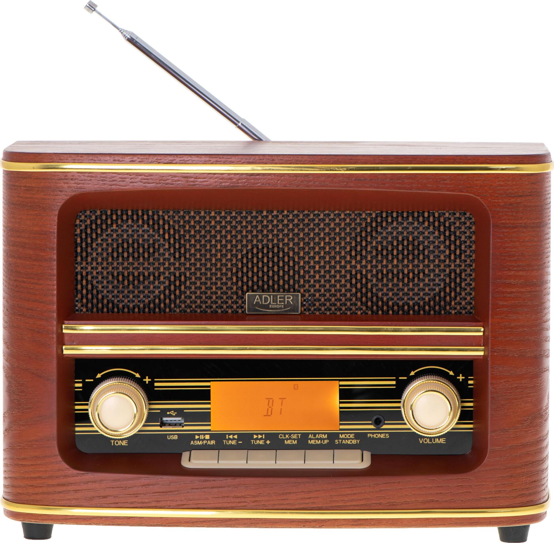 Adler AD 1187 Tragbares Radio Digital Braun
