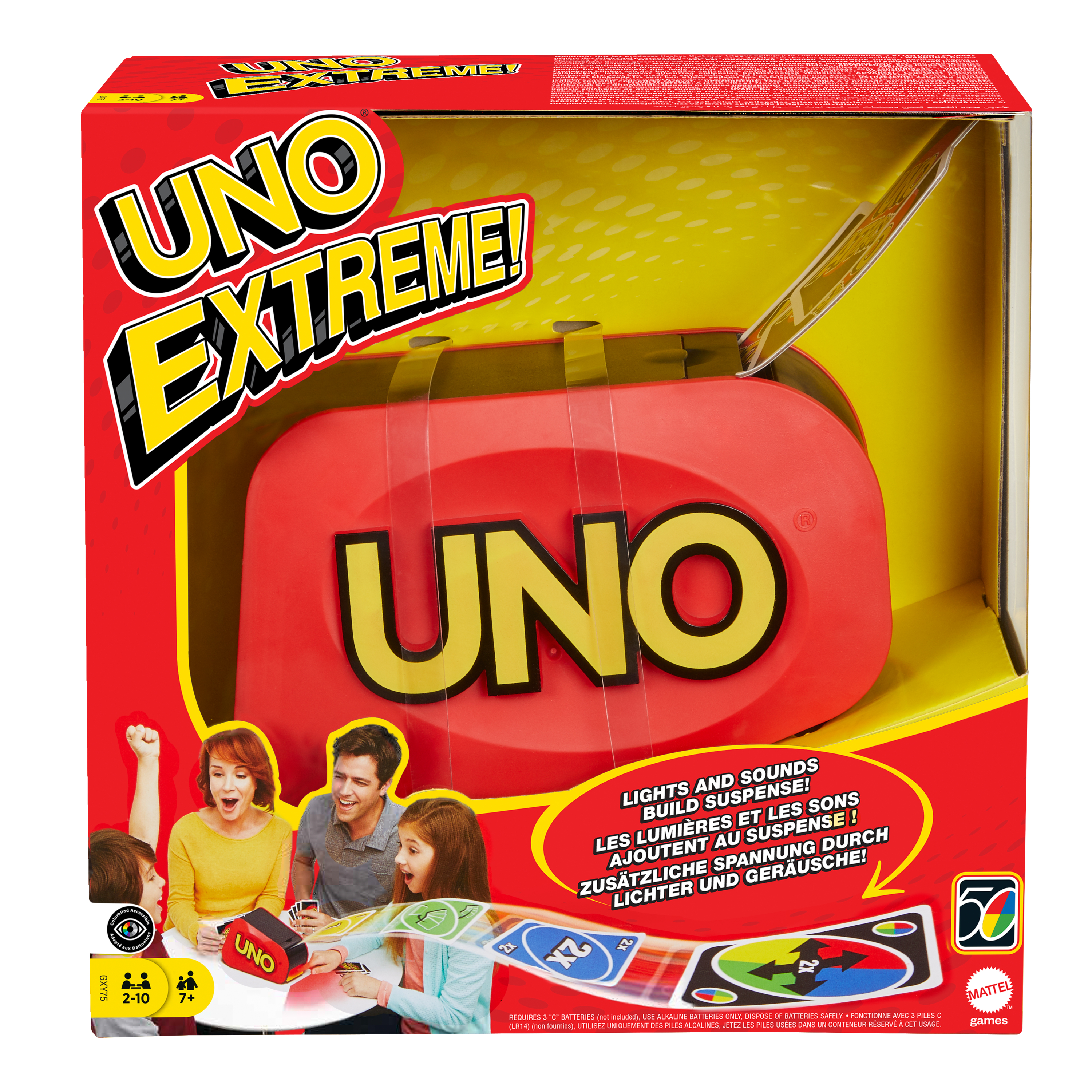 Mattel UNO Extreme Kartenspiel