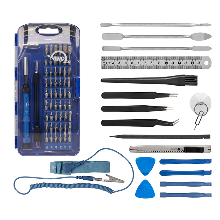 OWC All-In-One Gerätereparaturkit 72 Teile Blau