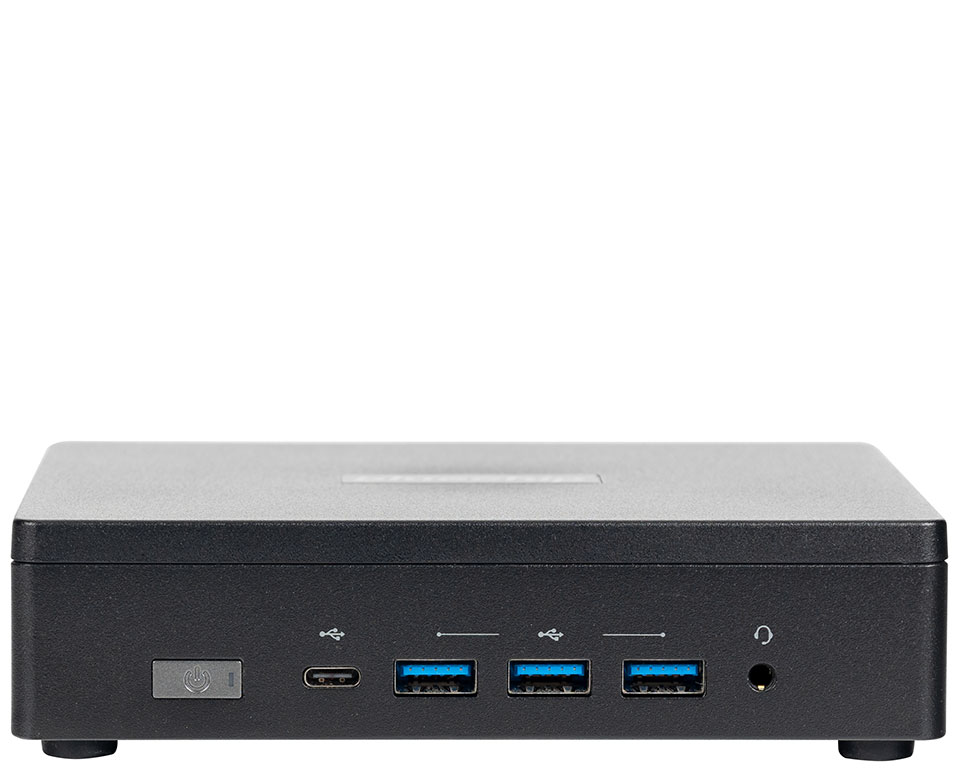 bluechip BUSINESSline L3160 *Green* Mini-PC Intel Core 3 100U 8 GB RAM 500 GB SSD Grün