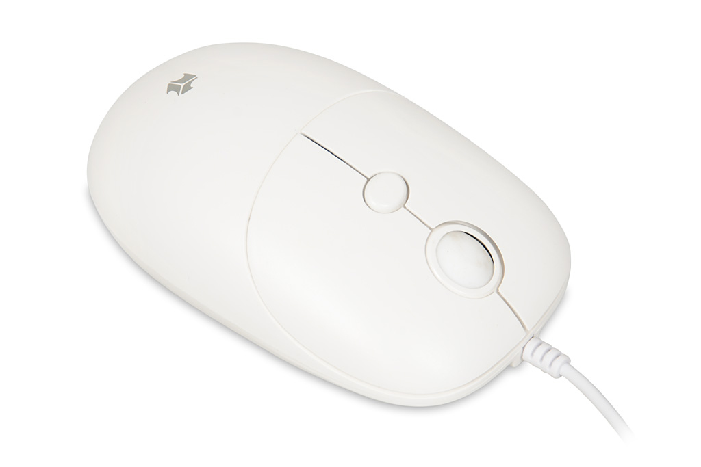 iBOX Seagull Kabelgebundene Optische Maus USB 2400 DPI Weiß
