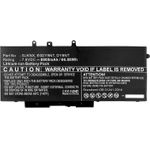 CoreParts Laptop Battery 62.3Wh Li-Pol 7.6V 8200mAh GD1JP for Dell (GD1JP-CP)
