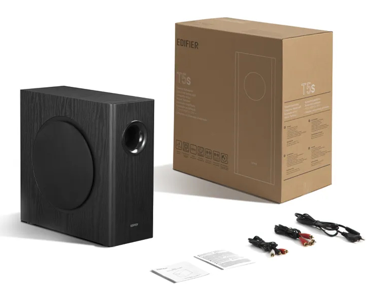 Edifier T5s Aktiver Subwoofer 70 W Schwarz
