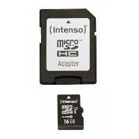 Intenso Premium Flash-Speicherkarte (microSDHC/SD-Adapter inbegriffen) (3423470)