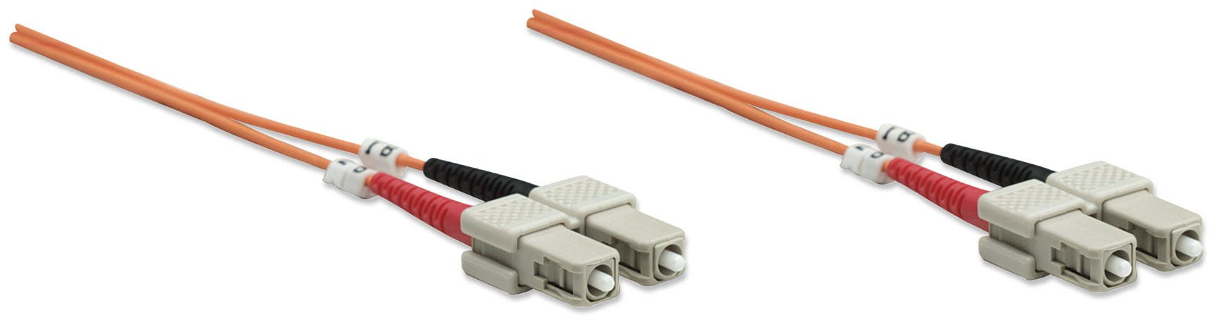 Intellinet LWL Duplex Patchkabel OM1 SC/SC 5 m Orange