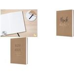 Sigel Notizbuch JOLIE Pure Success A5 liniert braun/schwarz/gold Hardcover 192 - A5 (JN803)