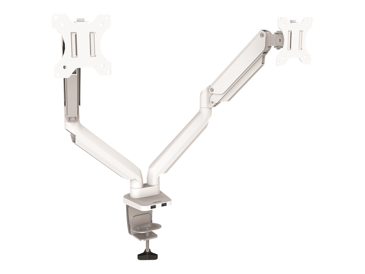 Fellowes 8056301 Flachbildschirm-Tischhalterung 81,3 cm (32 Zoll) Klemme /Bolzen Weiß (8056301)