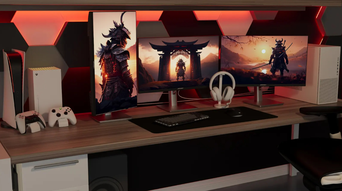JAPANNEXT Gaming Monitor 62,2cm (24,5“) | IPS | FHD | 320Hz | HSP (TFT/LCD) (JN-IPS245G320F-HSP)