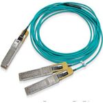 Nvidia MFS1S50-H020V Glasfaserkabel 20 m QSFP56 2x QSFP56 Blau (980-9I96L-00H020)