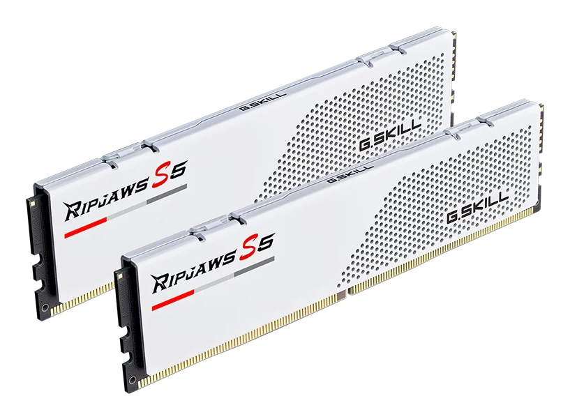 G.Skill Ripjaws S5 32 GB DDR5 6000 MT/s CL28 Kit (2x16 GB) Weiß