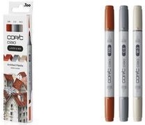 COPIC Ciao Architect Palette Layoutmarker-Set farbsortiert 1,0 + 6,0 mm, 3 St. (220750304)