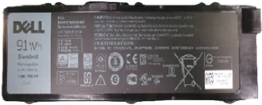 Dell EMC BATTERY 91WHR 6-CELL PRIMARY 91 WHr 6-Cell Lithium-Ion (451-BBSF)