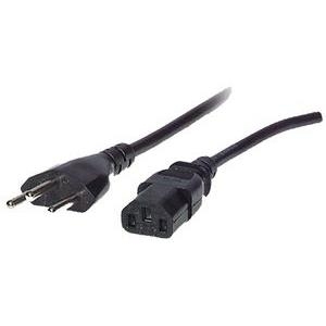 shiverpeaks BSCH60006-S Stromkabel Schwarz 1,8 m C13-Koppler (CH60006-S)