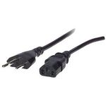 shiverpeaks BSCH60006-S Stromkabel Schwarz 1,8 m C13-Koppler (CH60006-S)