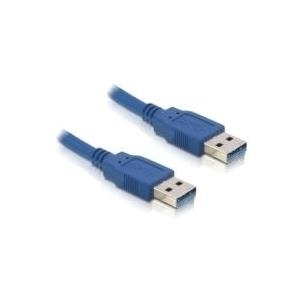 Delock Kabel USB 3.0 Typ-A Stecker > USB 3.0 Typ-A Stecker 5 m blau (82537)