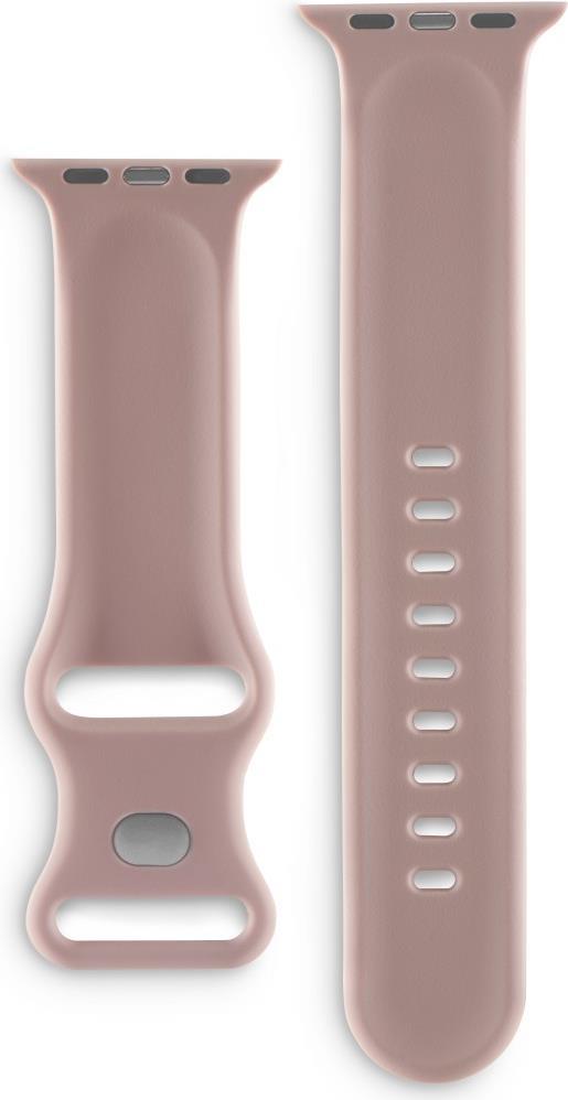 Hama Armband zum Wechseln Fantastic Feel für Apple Watch 38/40/41mm, Nude (00215633)
