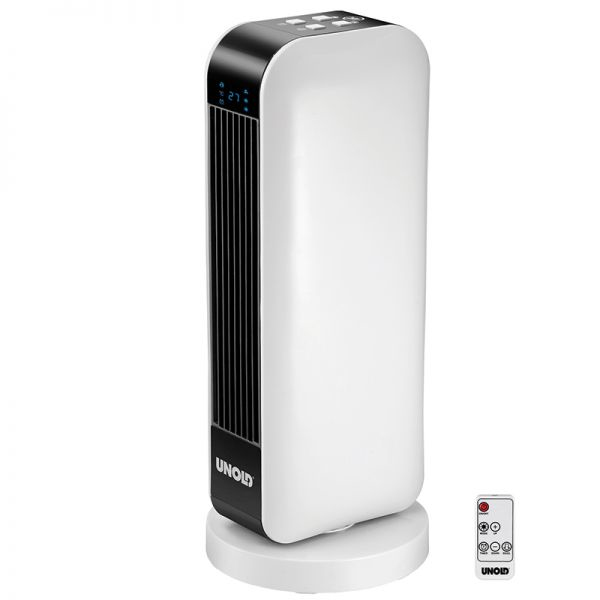 Unold 86430 Keramik-Heizlüfter 2000 W Schwarz, Weiß