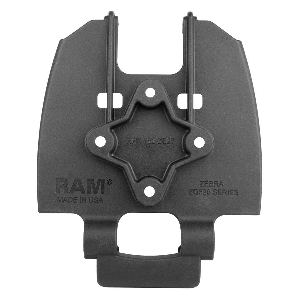RAM Mounts RAM-HOL-ZE27U Quick Release Halteschale für Zebra ZQ320 Serie Schwarz