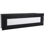 Lanview RAX630BL. Produktfarbe: Schwarz, Rack-Kapazität: 3U, Kompatible Regalbreite: 19". Breite: 482 mm, Tiefe: 123 mm, Höhe: 133 mm. Paketgewicht: 2,42 kg. Abmessungen (BxTxH): 482 x 123 x 133 mm (RAX630BL)