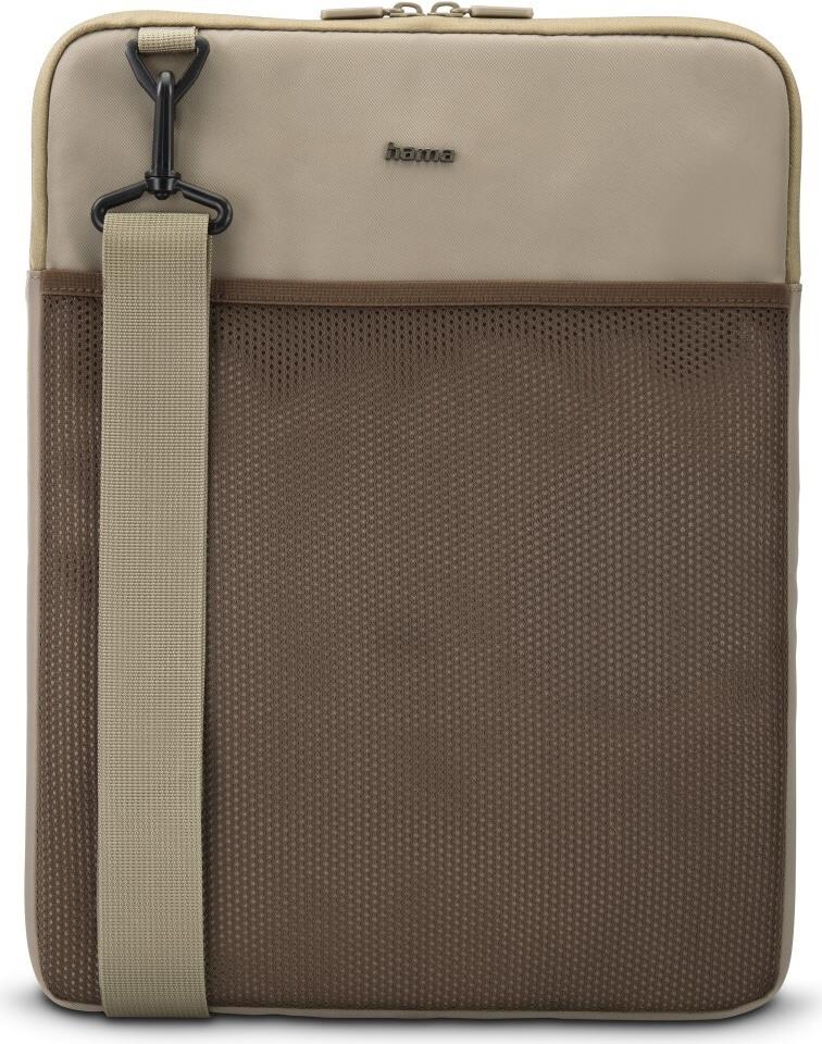 Hama Laptop-Sleeve To Go zum Umhängen, von 40 bis 41 cm (15,6 - 16,2), Bg-Br (00222073)