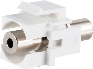S/CONN maximum connectivity Netzwerk Adapter-Keystone Verbinder 3,5mm Klinken-Buchse (08-10060)