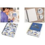 sigel Spiralbuch Jolie Inspire "Ginkgo Harmony", DIN A5 162 x 215 mm, Dot-Lineatur, 100 g/qm weißes Papier, - 1 Stück (JN626)