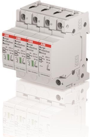 ABB OVR T1-T2 3N 12.5- 275s P QS SPD Kombi T1+2 12,5kA/Pol 2CTB815710R1900 (2CTB815710R1900)
