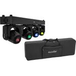 EUROLITE LED TMH Bar S120 Moving Head Spots Set mit Tasche 4x 30W COB
