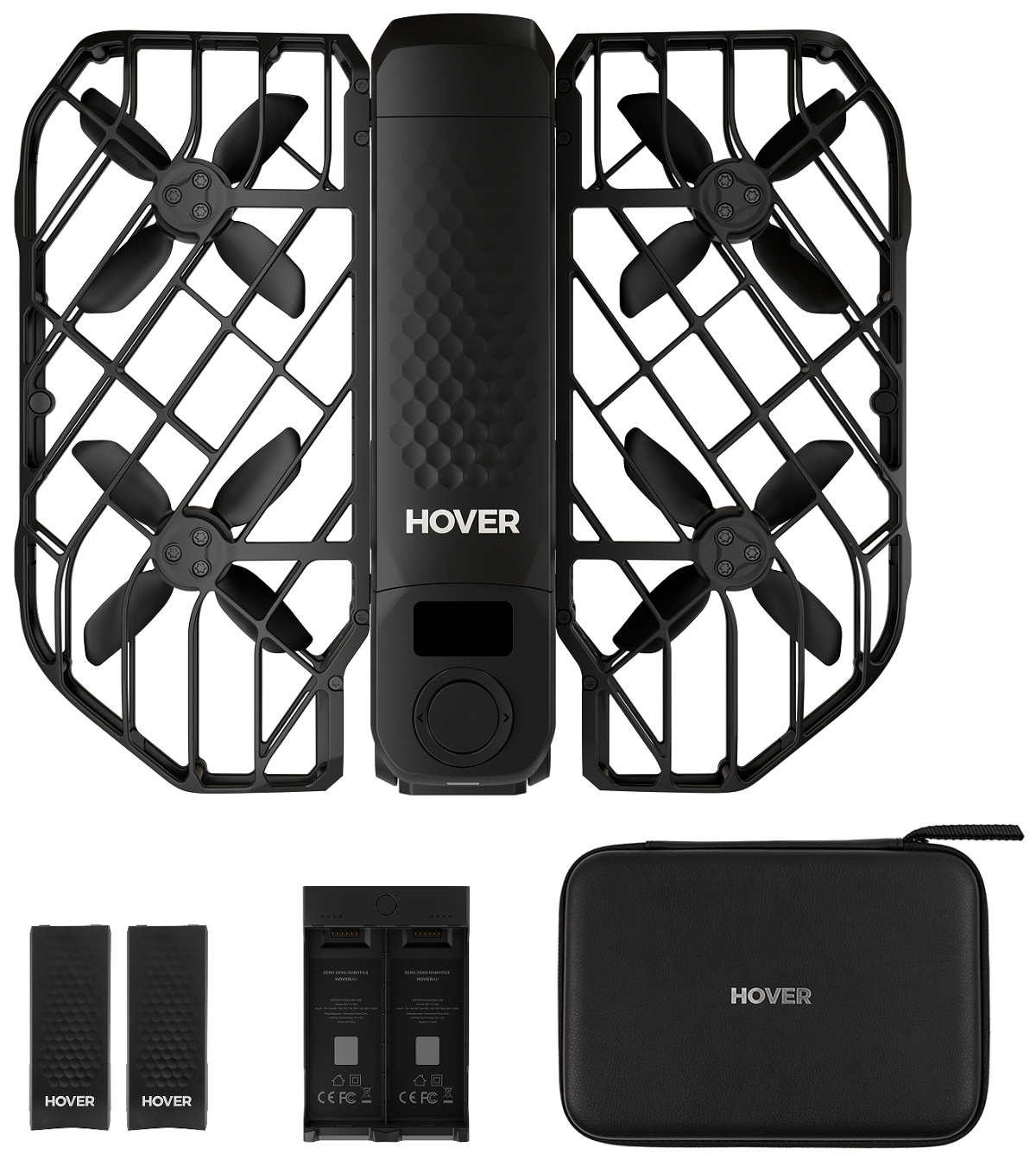 HOVERAir X1 Pro Kamera-Drohne Retail Combo 12 MP 8K/4K Schwarz