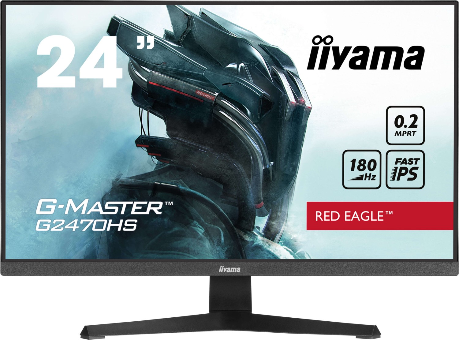 iiyama G-Master G2470HS-B1 Black Hawk - 24'' | IPS | 180Hz (G2470HS-B1)