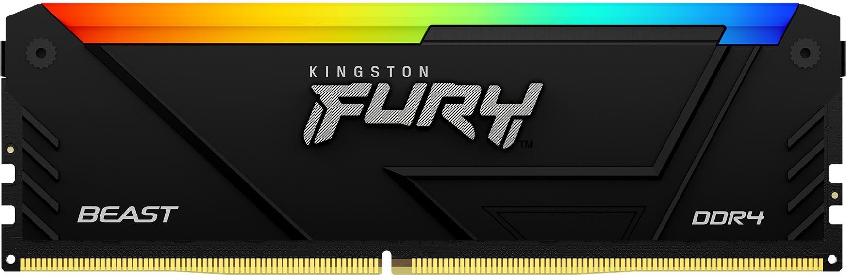 Kingston Technology FURY Beast RGB Speichermodul 16 GB 1 x 16 GB DDR4 3200 MHz (KF432C16BB12A/16)