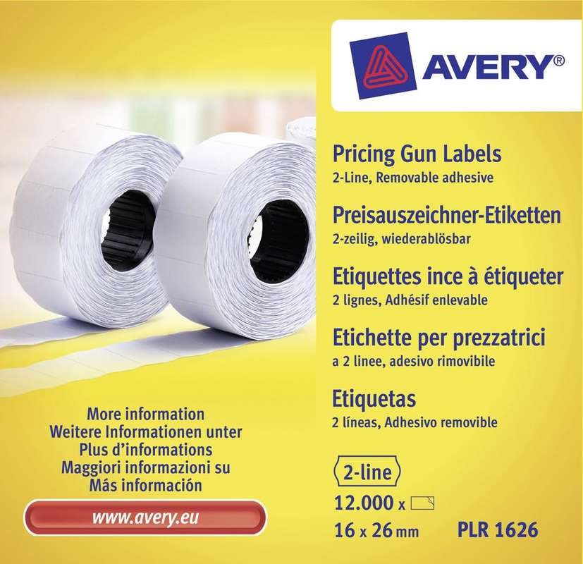 Avery PLR1626 Papier