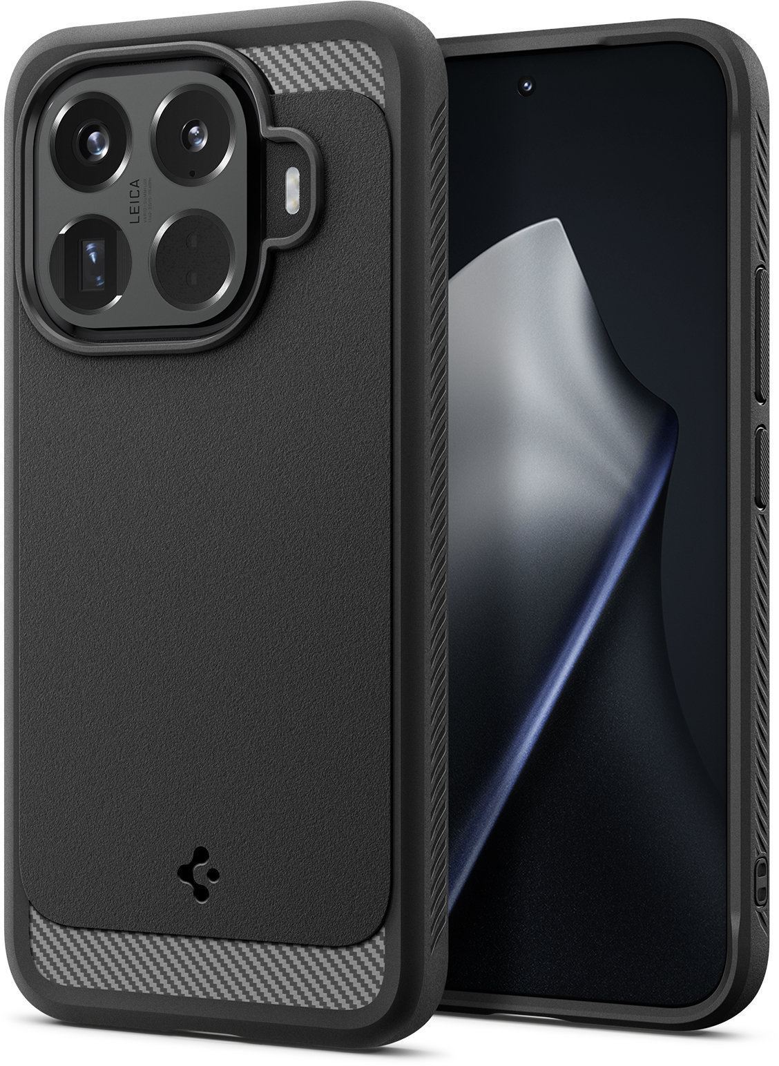 Spigen Rugged Armor Handyhülle für Xiaomi 15T Pro 6.83" Schwarz