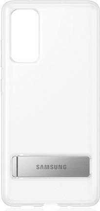 Samsung Clear Standing Cover EF-JG780 - Hintere Abdeckung für Mobiltelefon - Thermoplastisches Polyurethan (TPU) - durchsichtig - für Galaxy S20 FE, S20 FE 5G (EF-JG780CTEGEU)