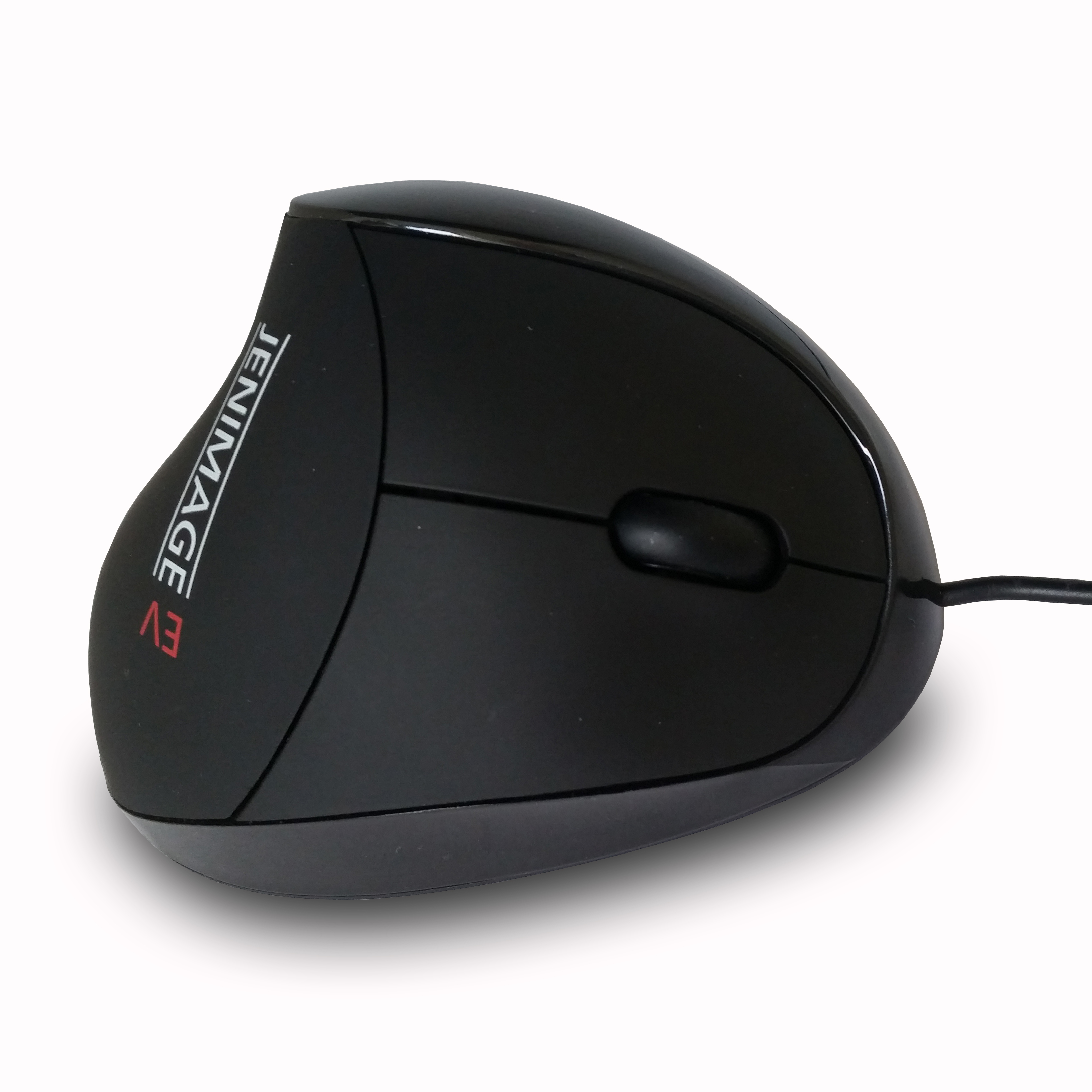 JENIMAGE EV Vertikale Maus rechts USB 5 Tasten Schwarz