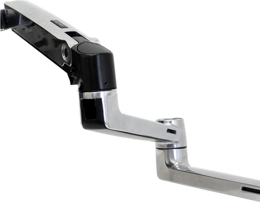 Ergotron LX Extension 9" Verlängerungsarm Monitorhalterung Aluminium