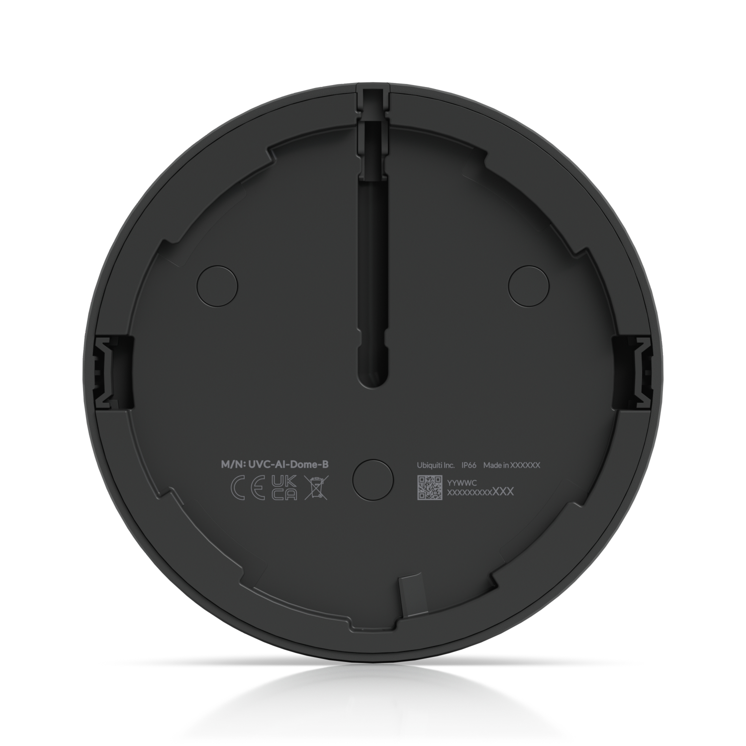 Ubiquiti UniFi AI Dome 4K Netzwerk-Überwachungskamera PoE GbE Schwarz