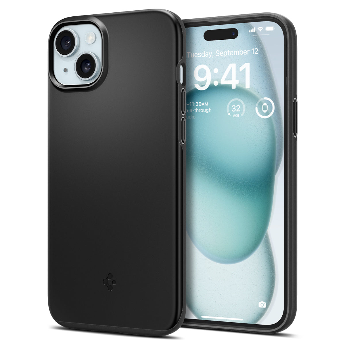 Spigen Thin Fit ACS06776 Handy-Schutzhülle 6,1" Schwarz
